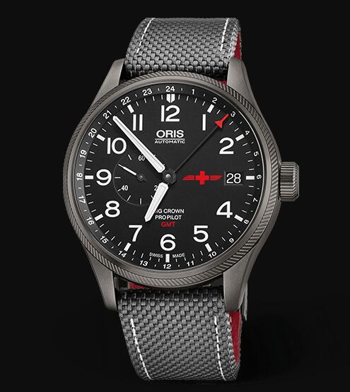 Review Oris Aviation Big Crown Propilot GMT REGA LIMITED EDITION Replica Watch 01 748 7710 4284-Set